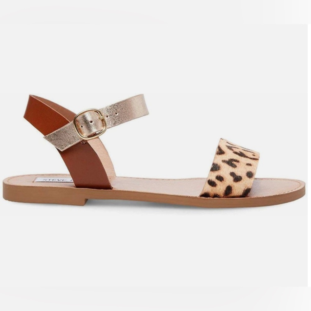 Steve Madden leopard sandal - Picture 2 of 5